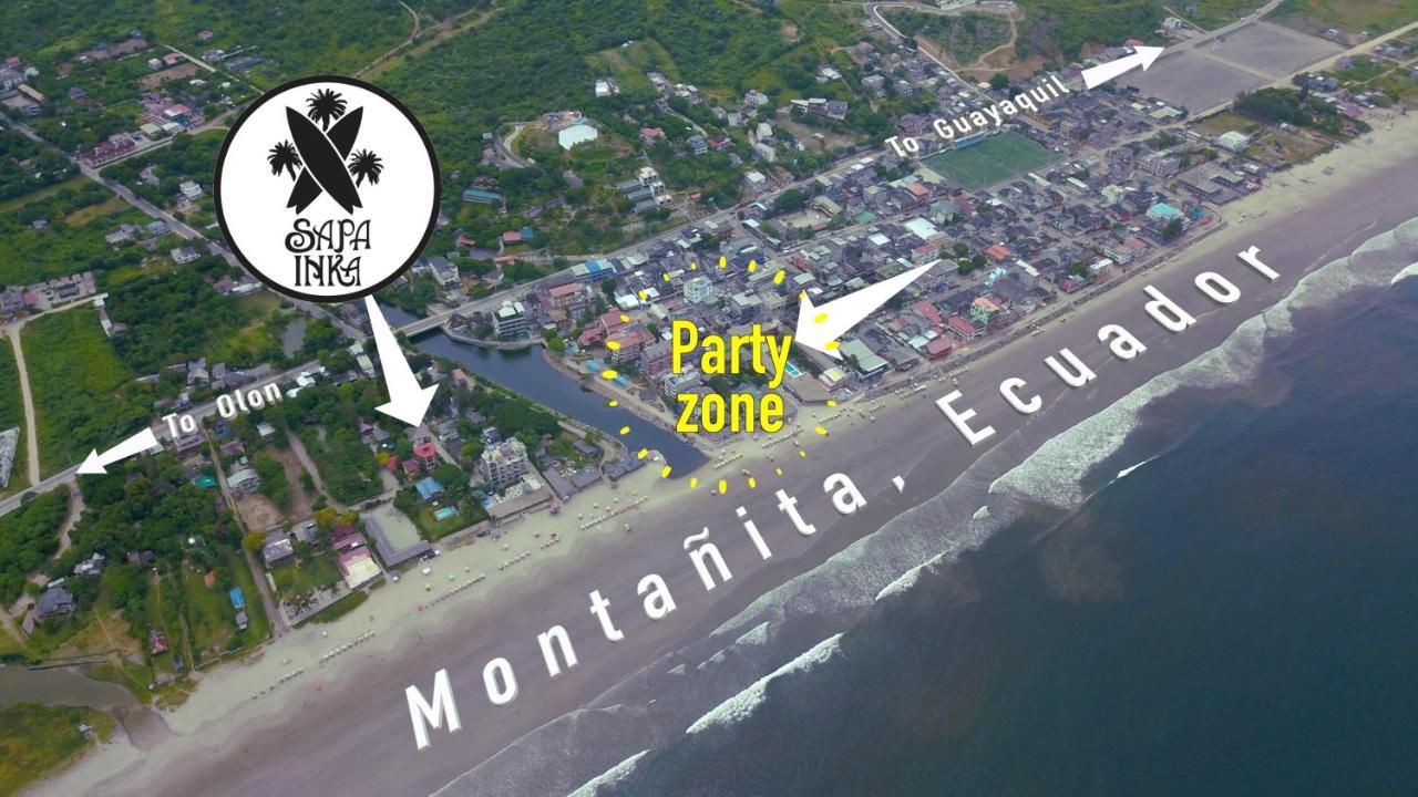 Hostel Sapa Inka Montañita Zewnętrze zdjęcie
